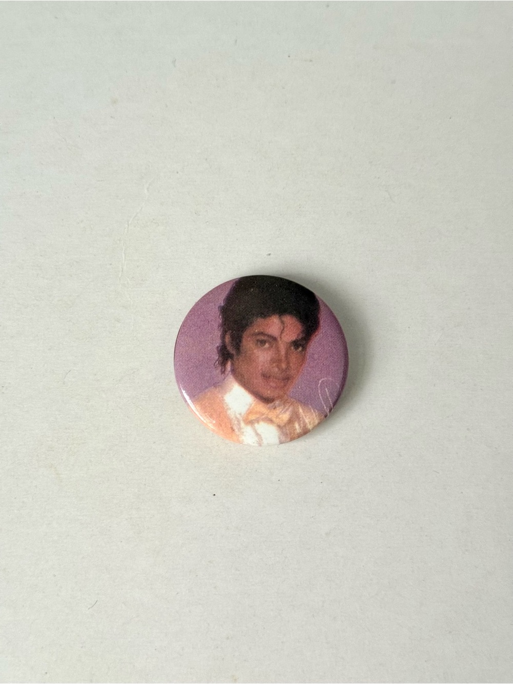 Vintage 1980s Michael Jackson Thriller Era Small Pin – Retro Music Memorabilia
